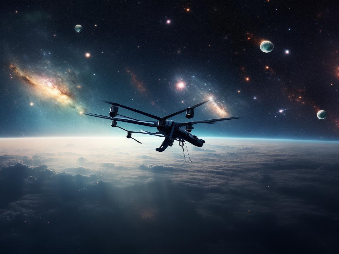 无人机探秘天体化学，翱翔天际解锁宇宙奥秘