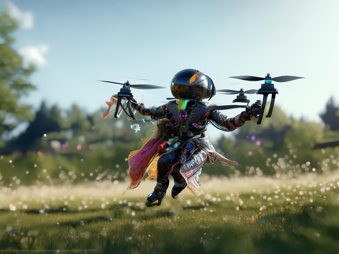 无人机飞行技艺与 Cosplay 服饰的奇妙融合
