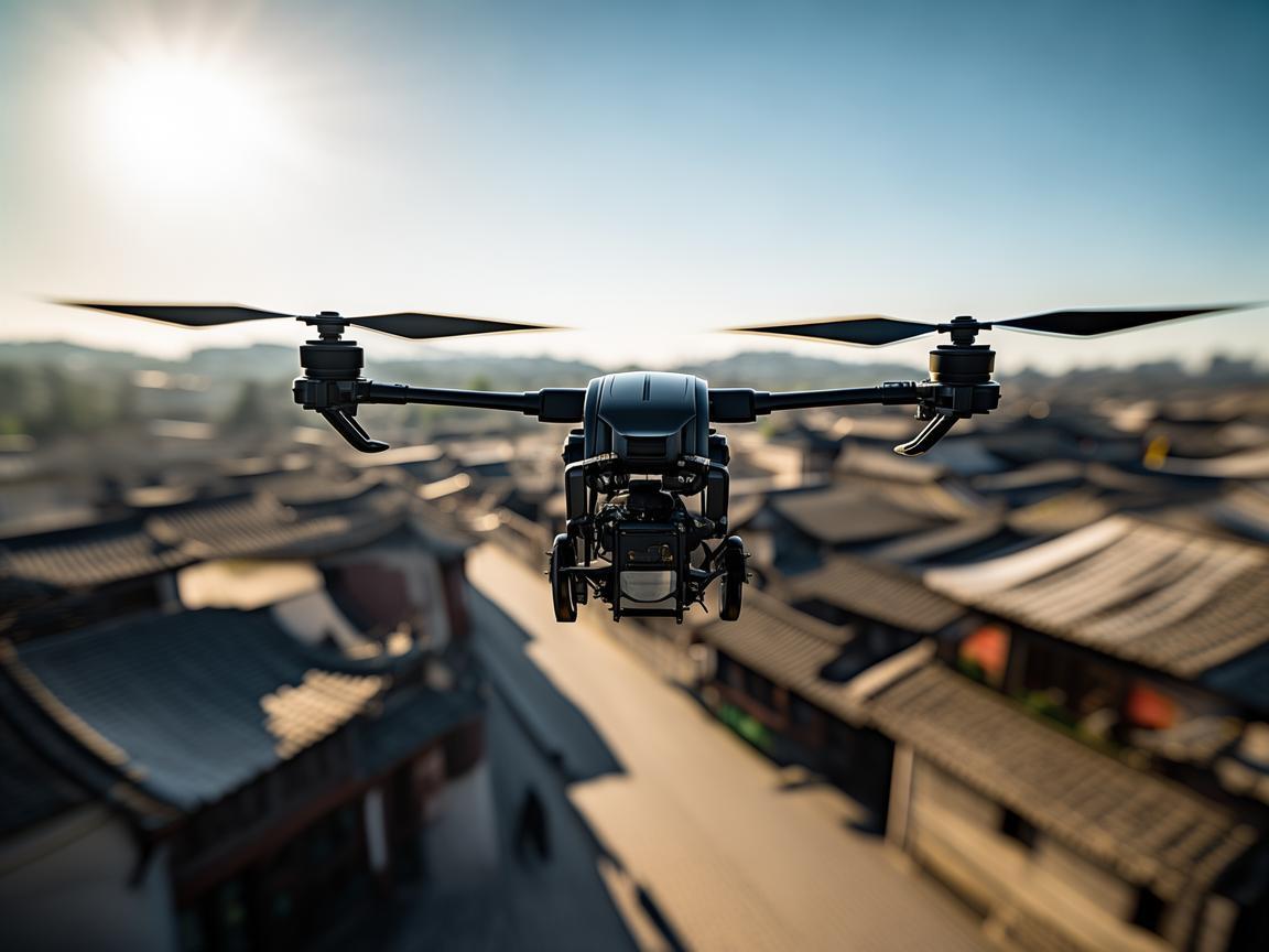 商洛上空的无人机飞行技艺探秘