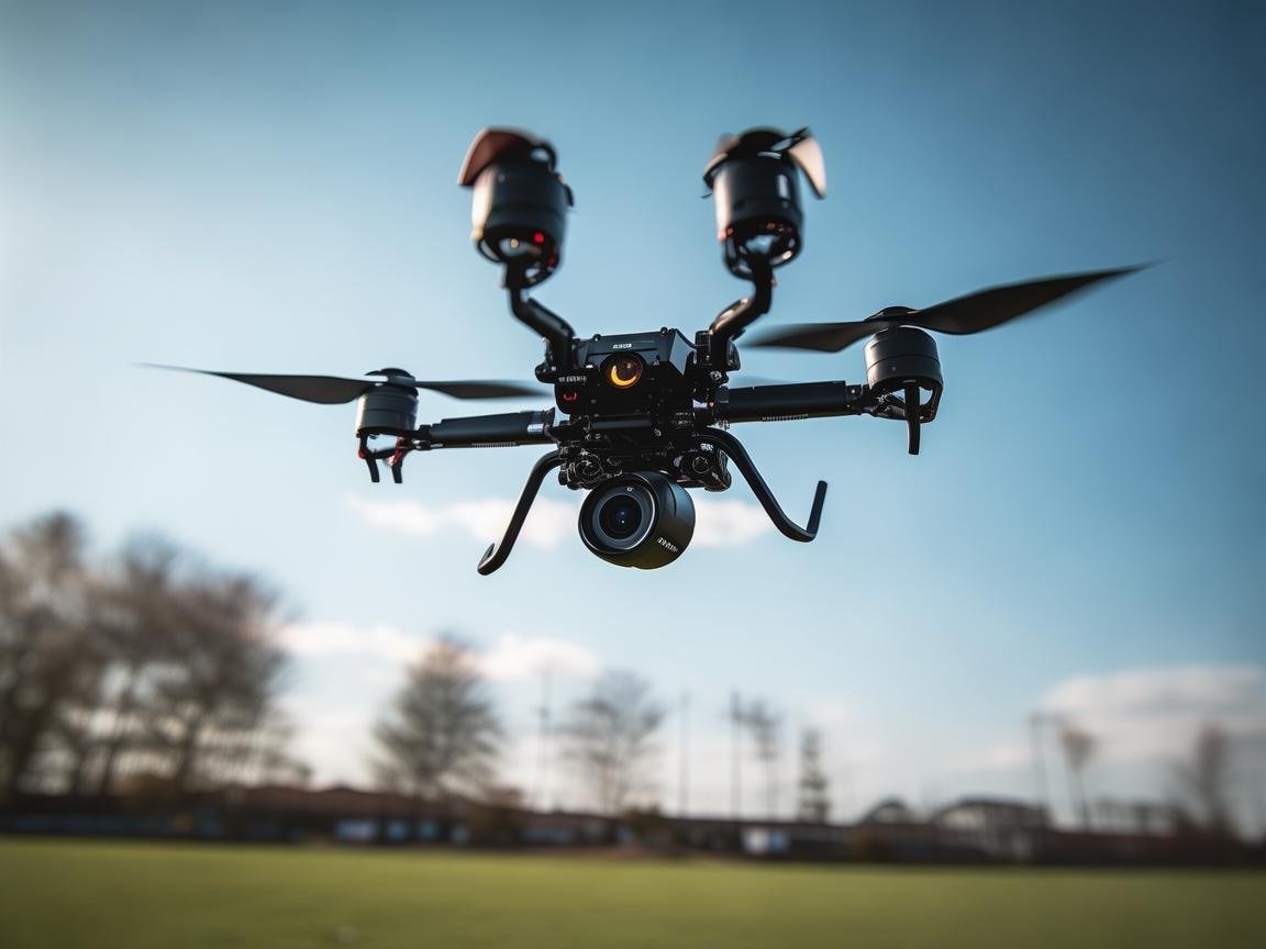 无人机演绎排球别样飞行技艺