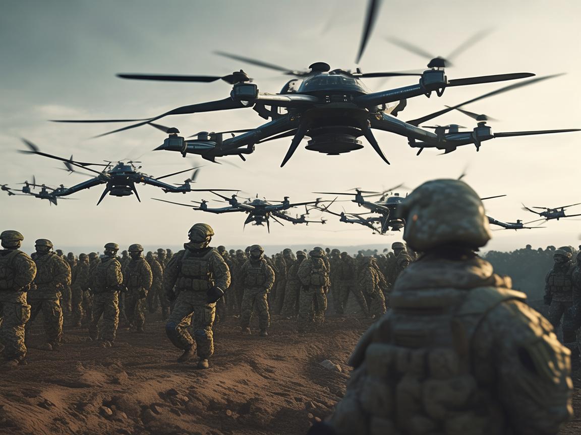 士兵与无人机，空中协同的飞行技艺