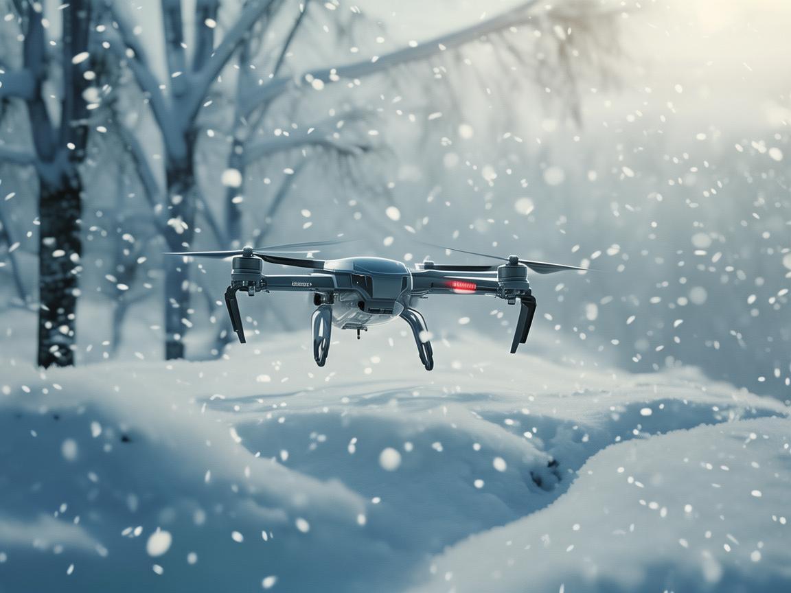 雪天无人机飞行，挑战与技艺并存