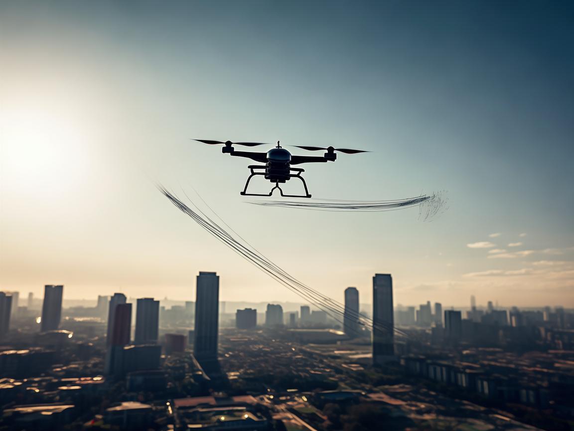 太原上空,无人机翱翔的精彩技艺