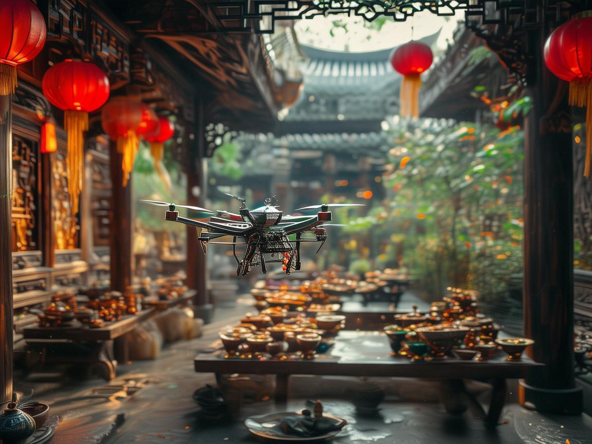 茶馆之上的无人机奇幻之旅