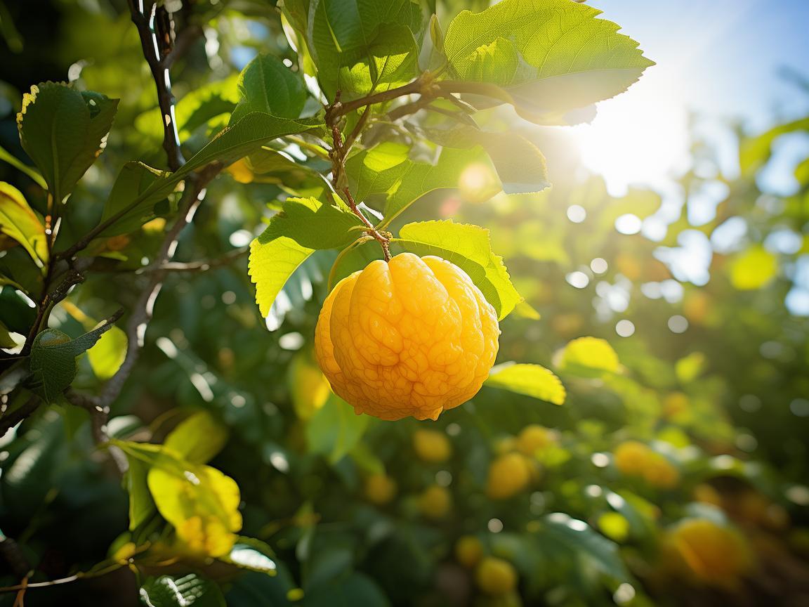 无人机视角下的杨桃之美