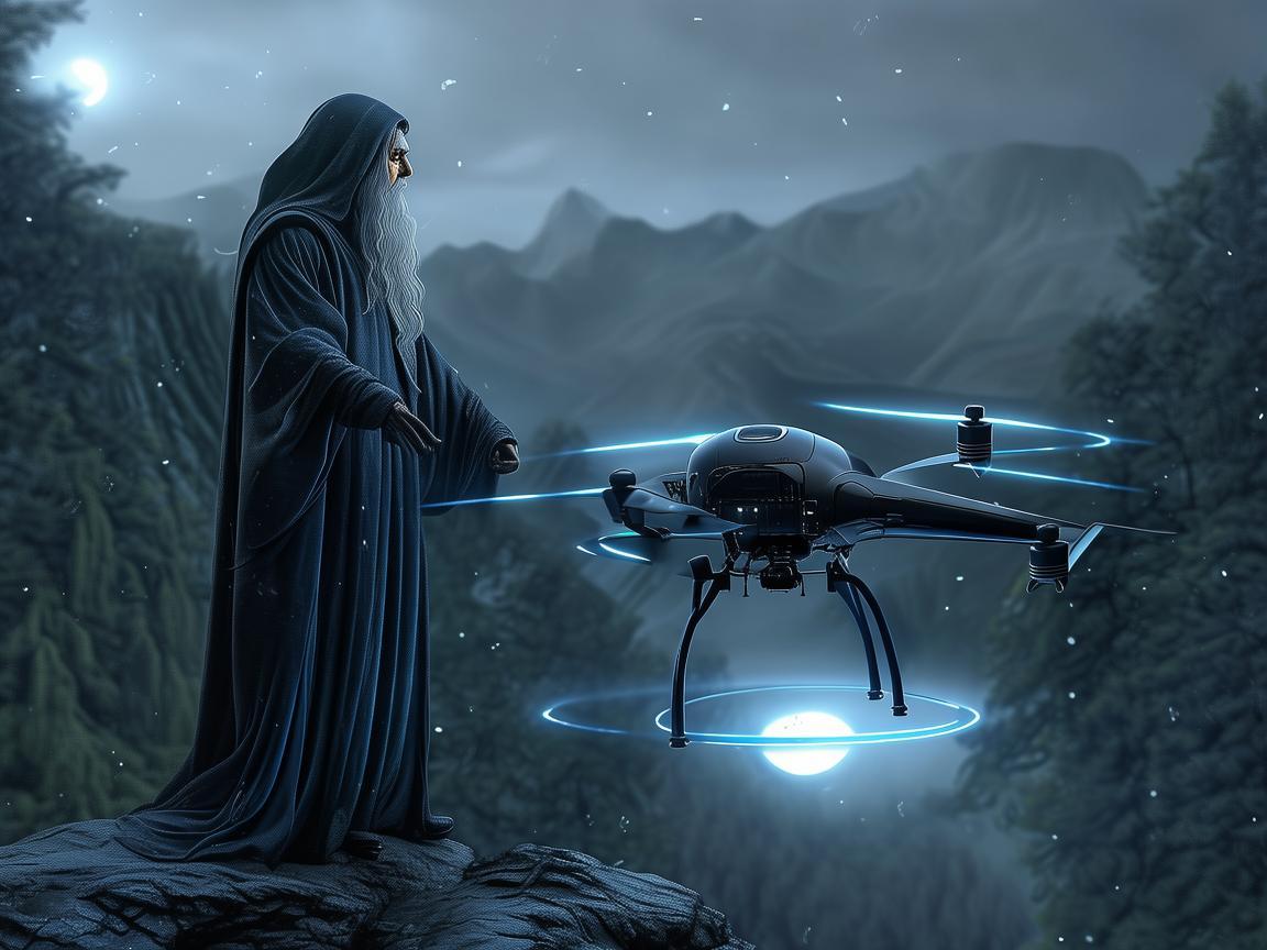 探秘巫师无人机的飞行技艺