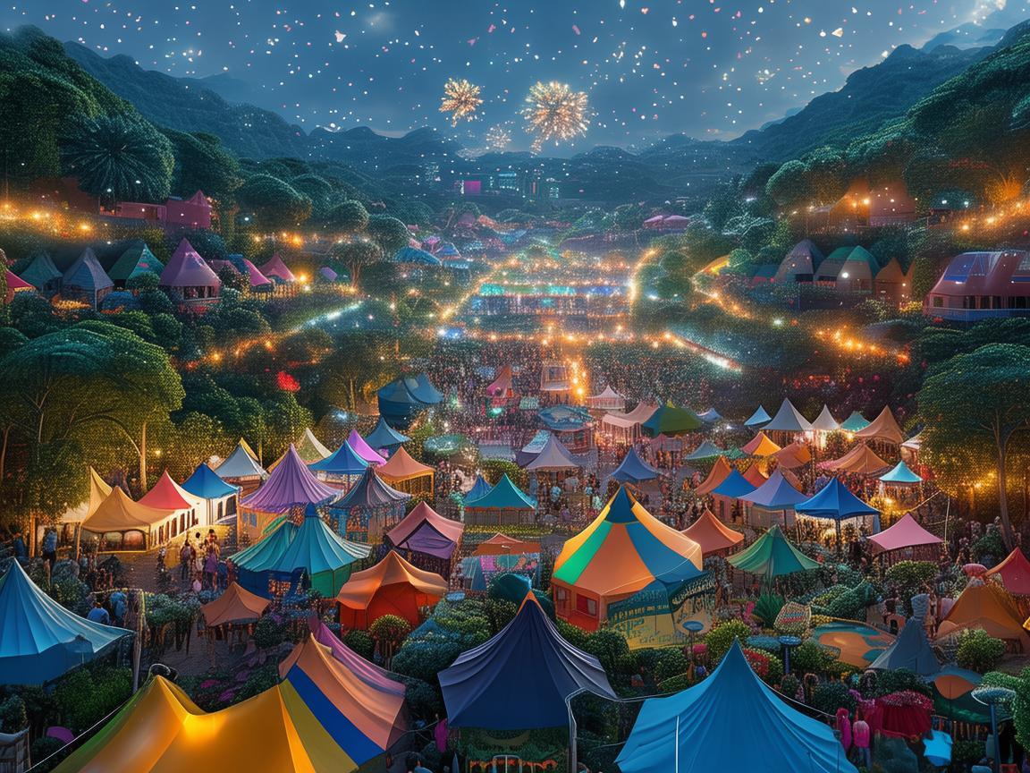 无人机视角下的电影节奇幻之旅