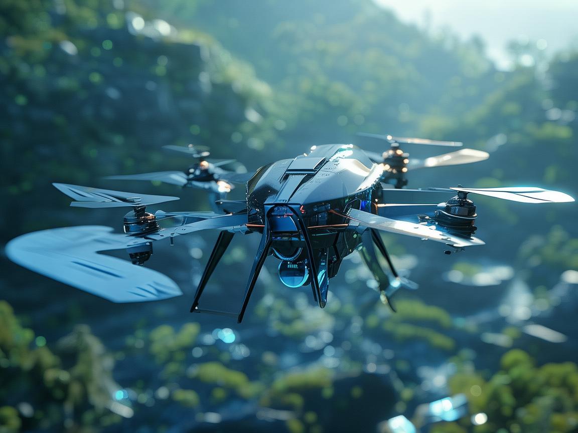 探秘蓝宝石视角下的无人机飞行技艺