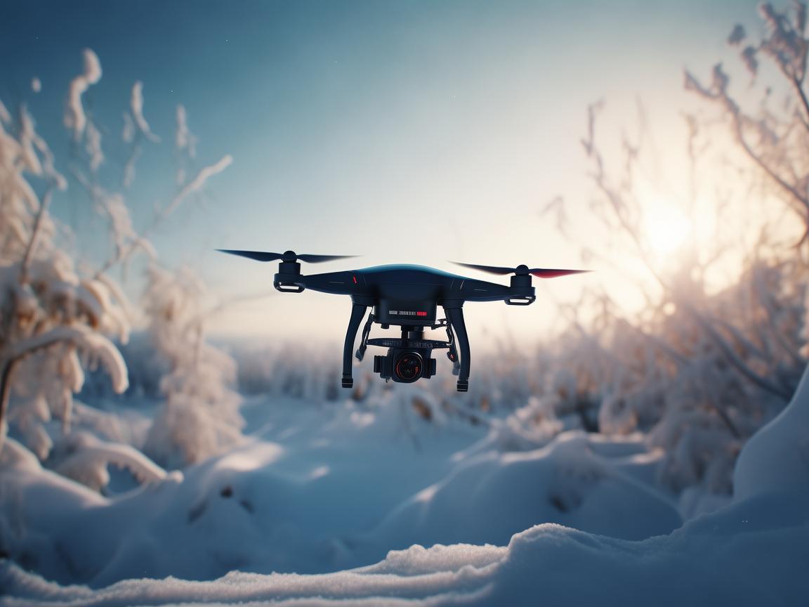 小雪时节，无人机的别样飞行技艺