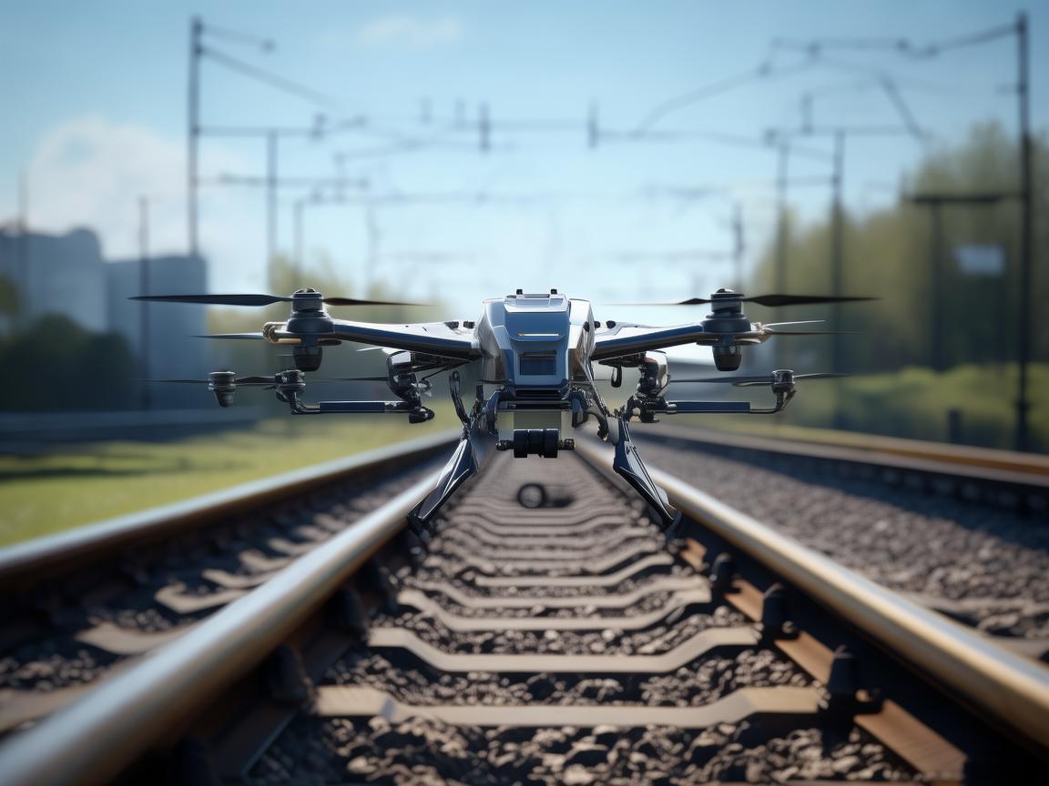 无人机助力铁路轨道检测车，提升飞行技艺保障轨道安全