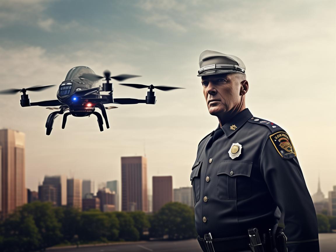 警察局长与无人机飞行技艺的碰撞