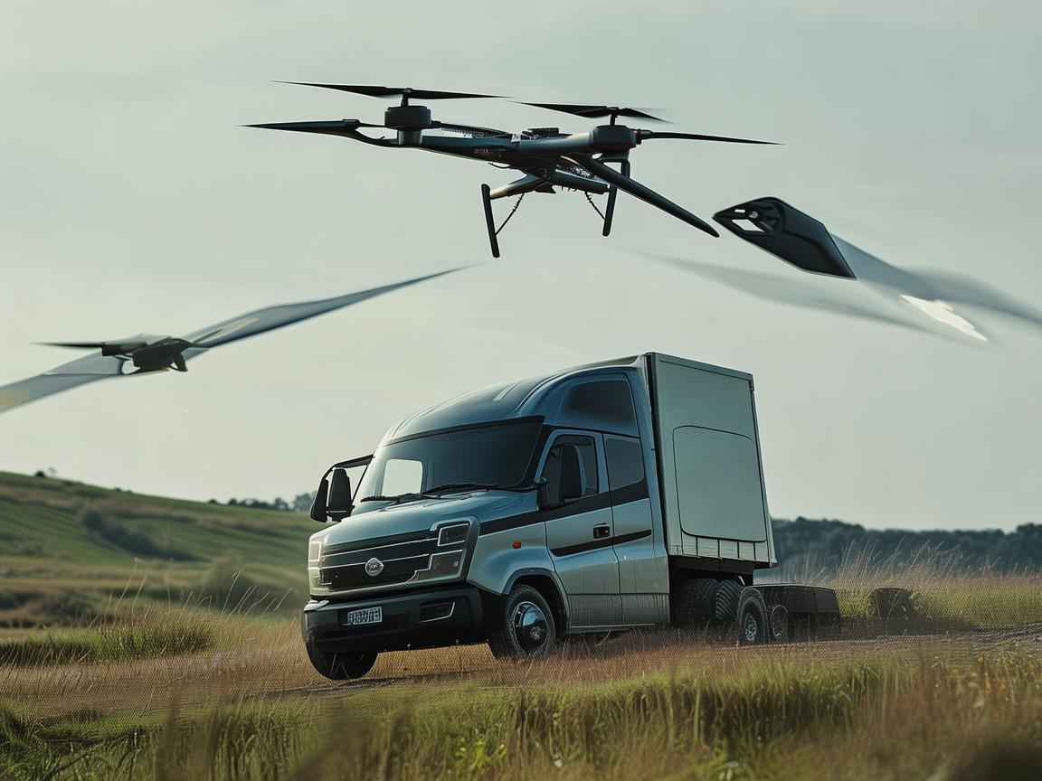 轻型货车与无人机飞行技艺的奇妙关联