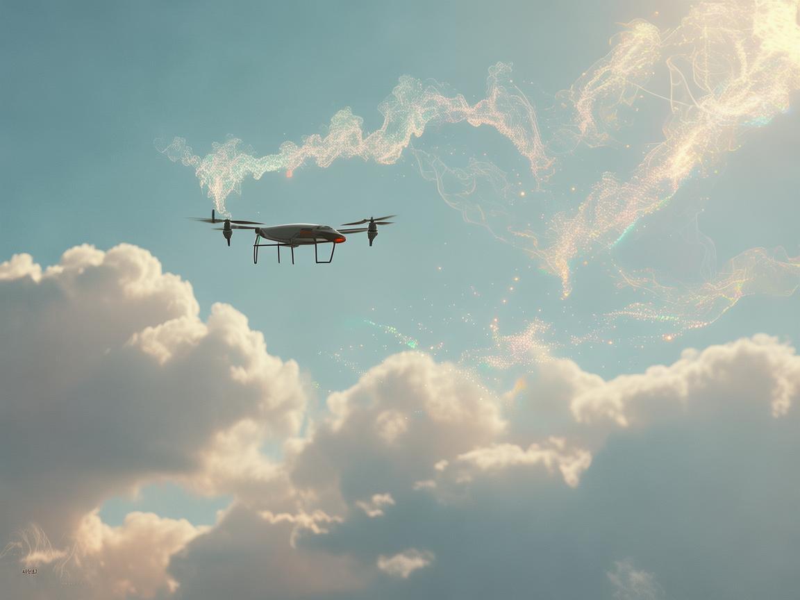 无人机携香，绘就空中芬芳画卷