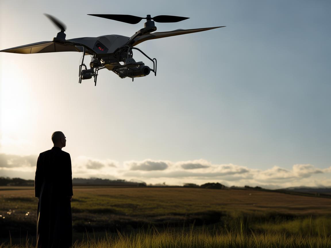 商人与无人机飞行技艺的奇妙碰撞