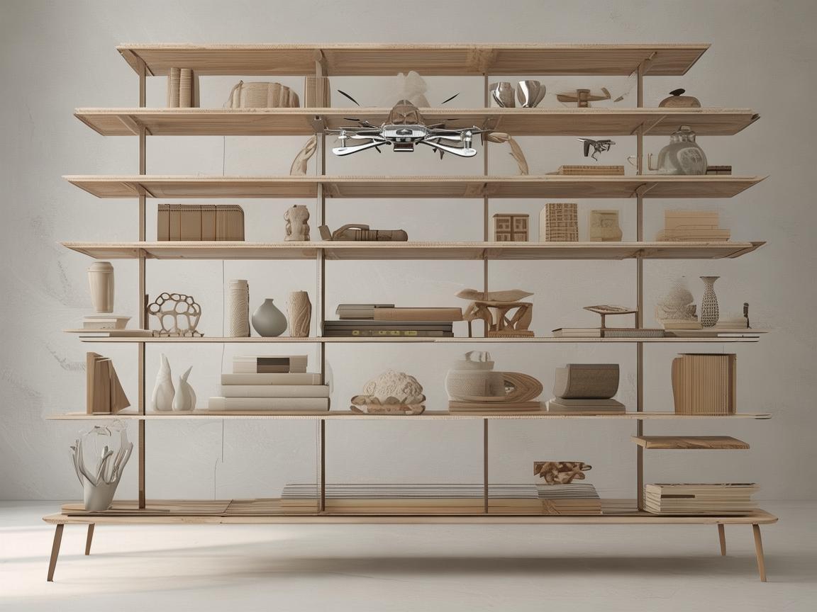 无人机飞行技艺与桌面置物架的奇妙关联