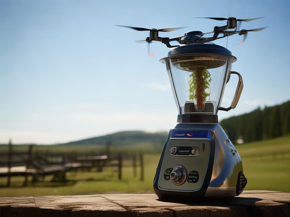 搅拌机与无人机飞行技艺的奇妙融合