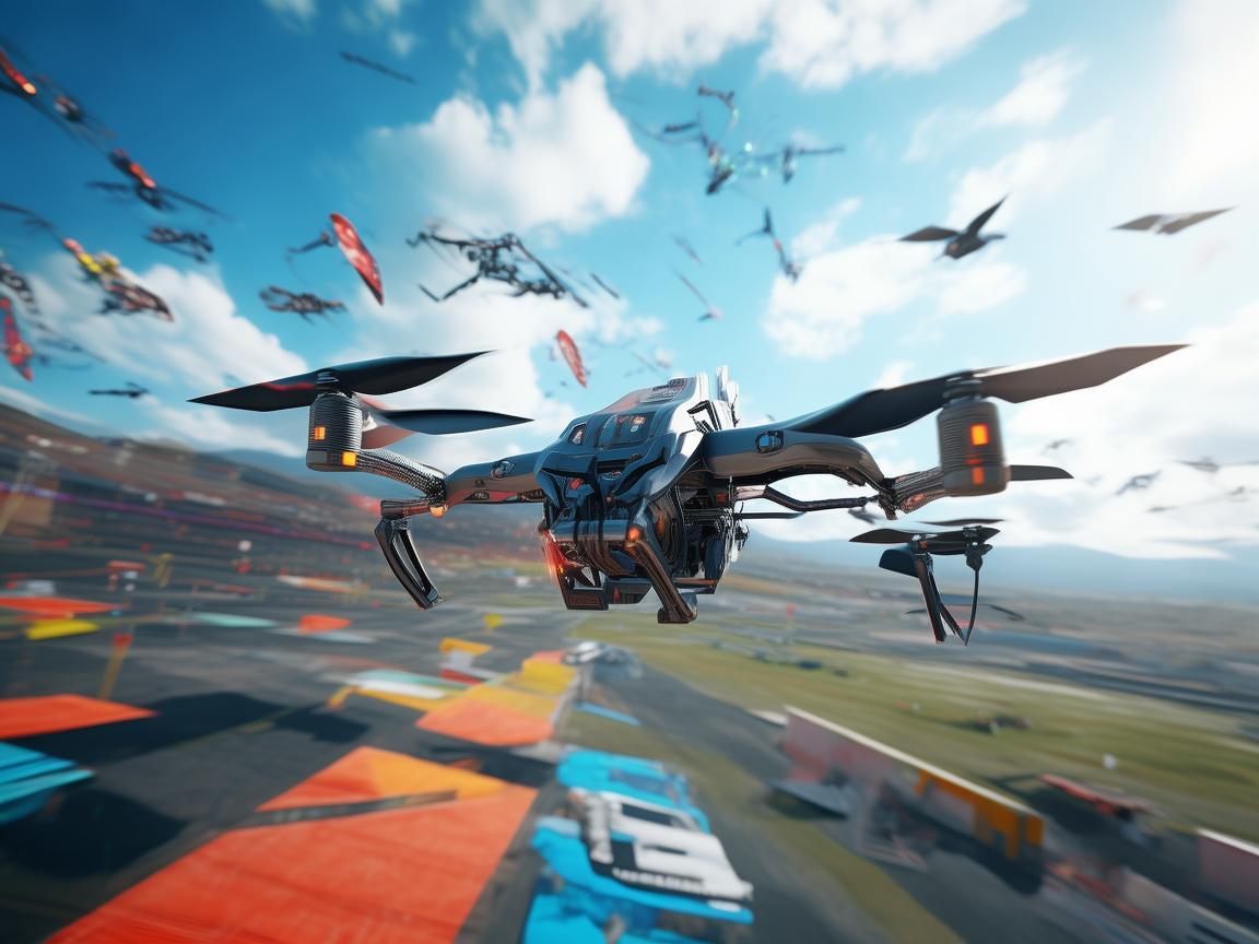 无人机挑战赛，尽显飞行技艺之美