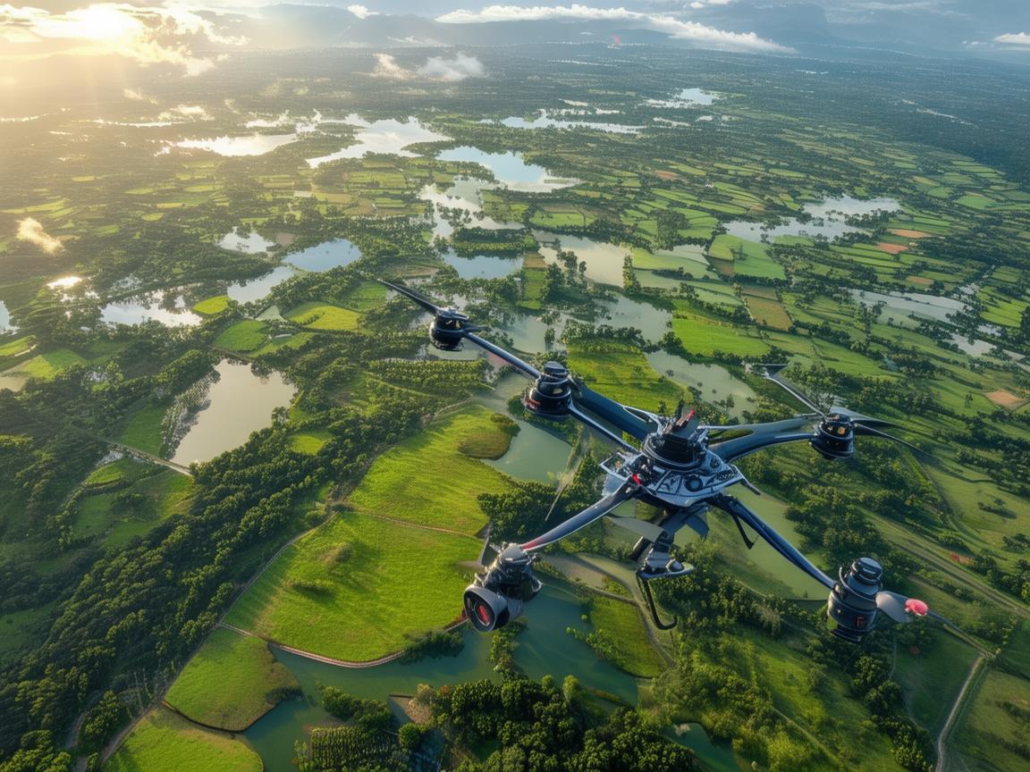 无人机助力环境工程，飞行技艺解锁环境监测新维度