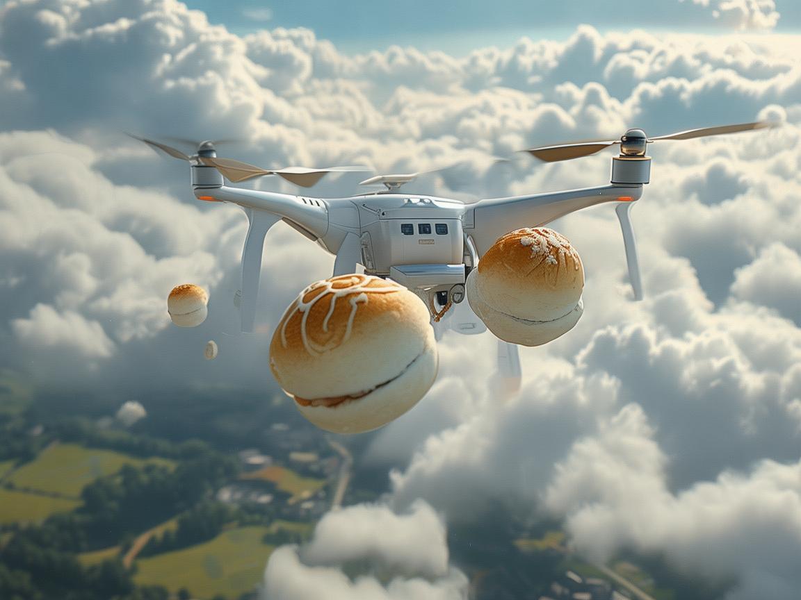 无人机飞行技艺，以馒头为趣的空中之旅