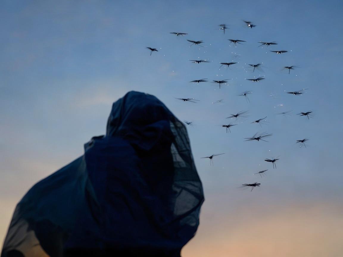 风衣之下，无人机的灵动之舞