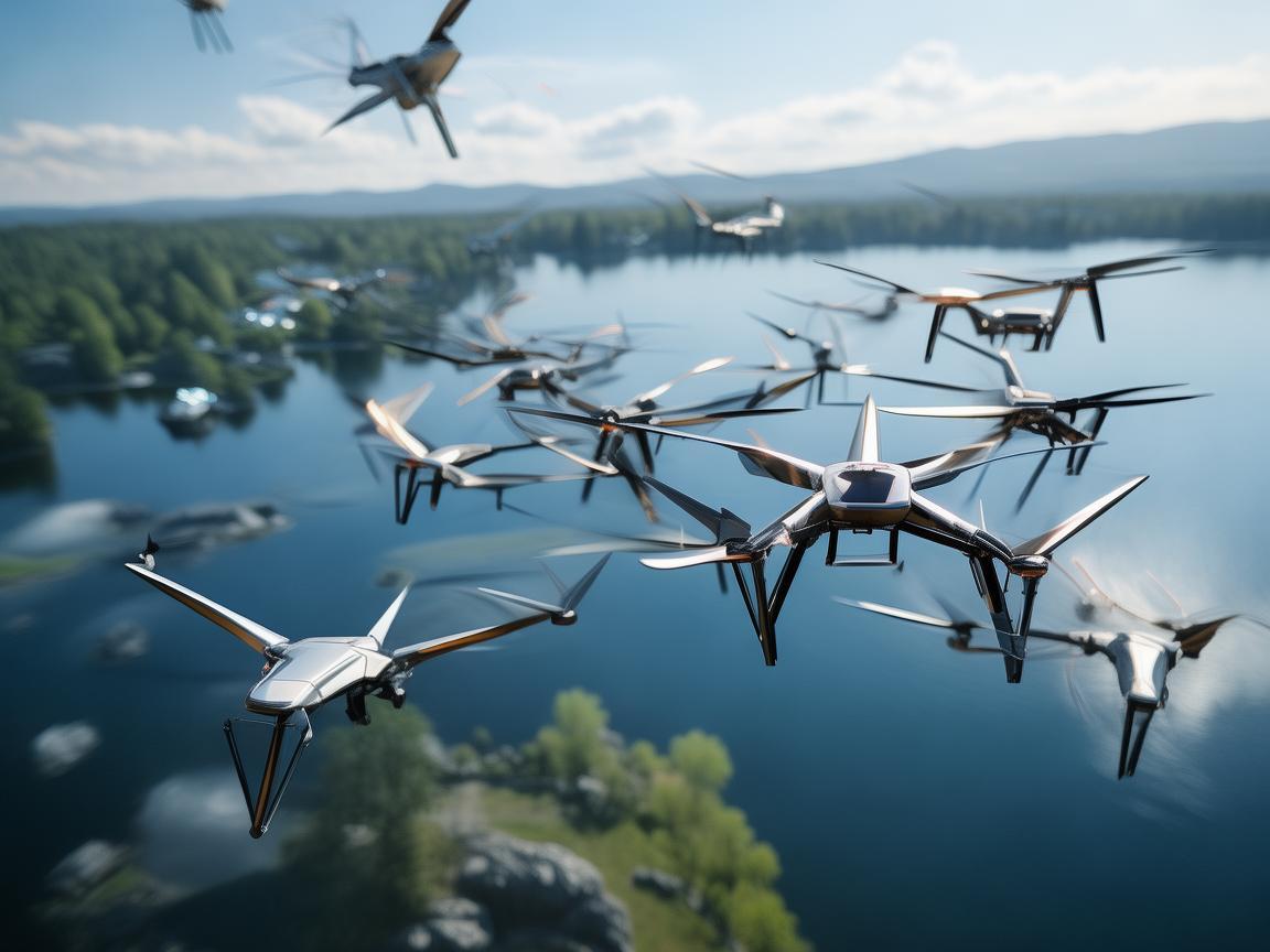 无人机飞行技艺，令观众代表惊叹的空中芭蕾