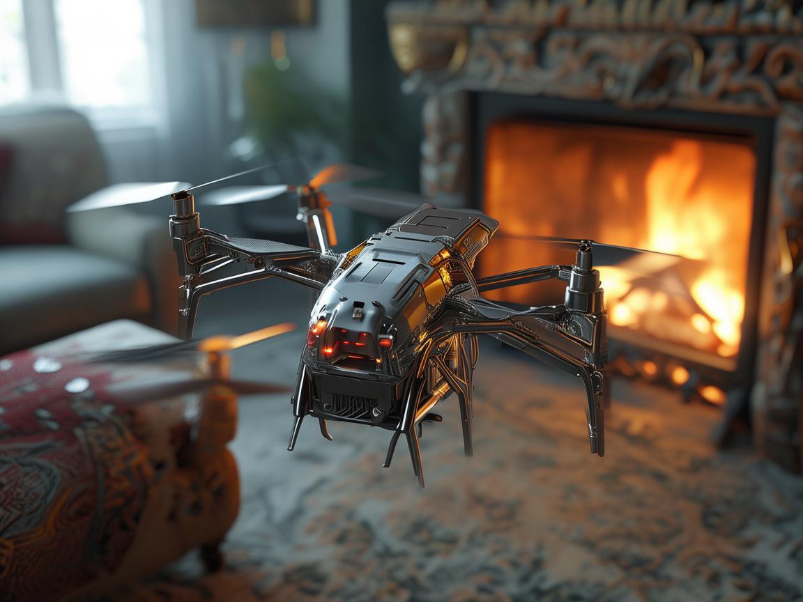 无人机穿越暖气片的奇妙技艺