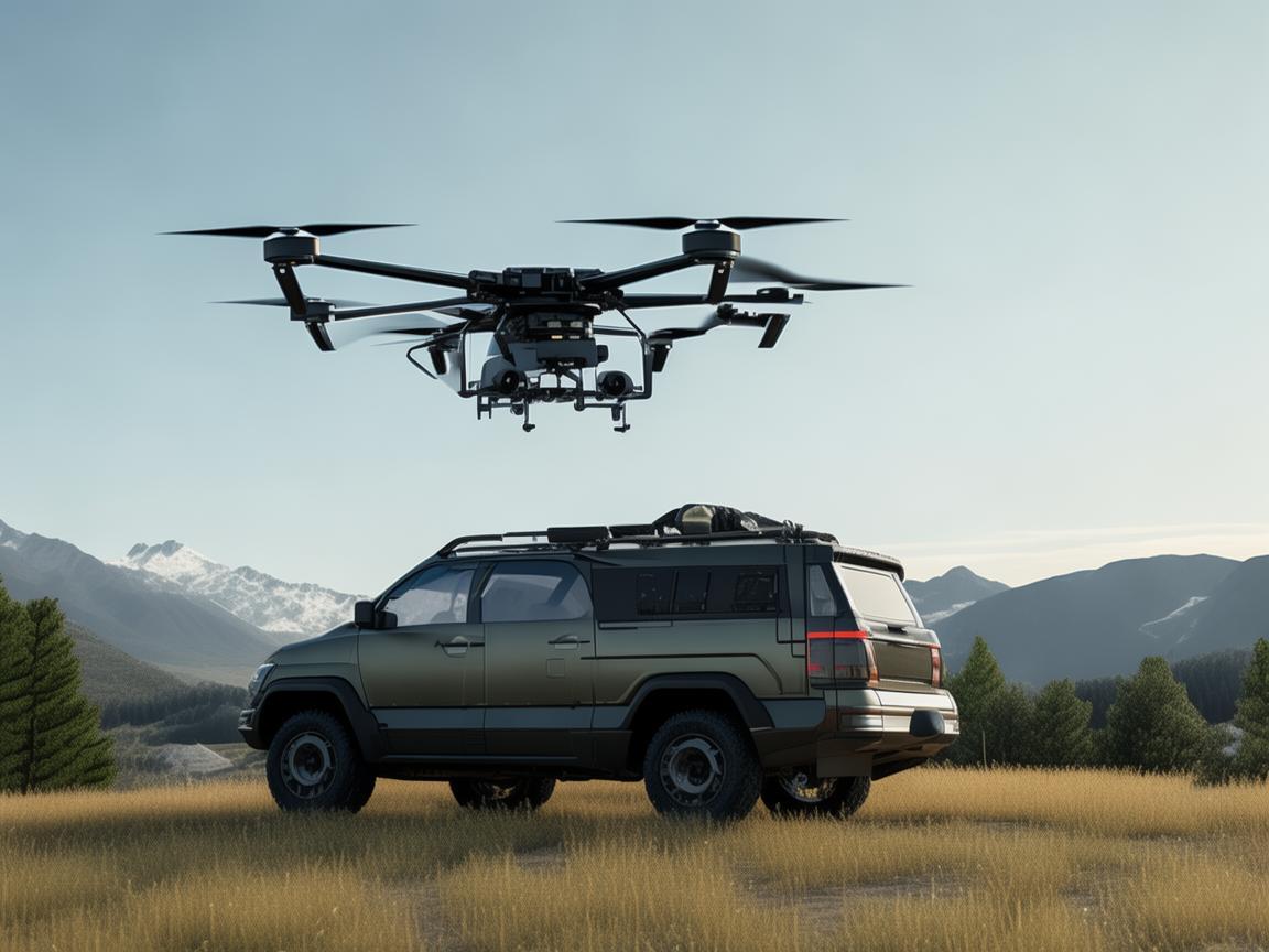 无人机与宿营车，探索别样飞行技艺